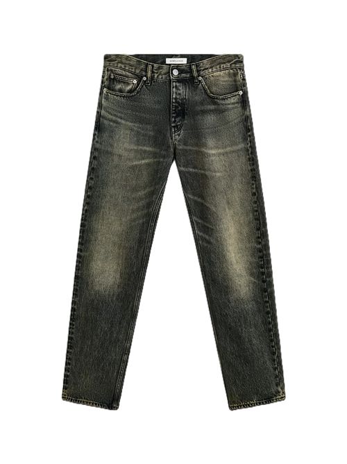 Low Straight jeans710 Black Tint Sunflower | 5202-1710 BLACK TINT